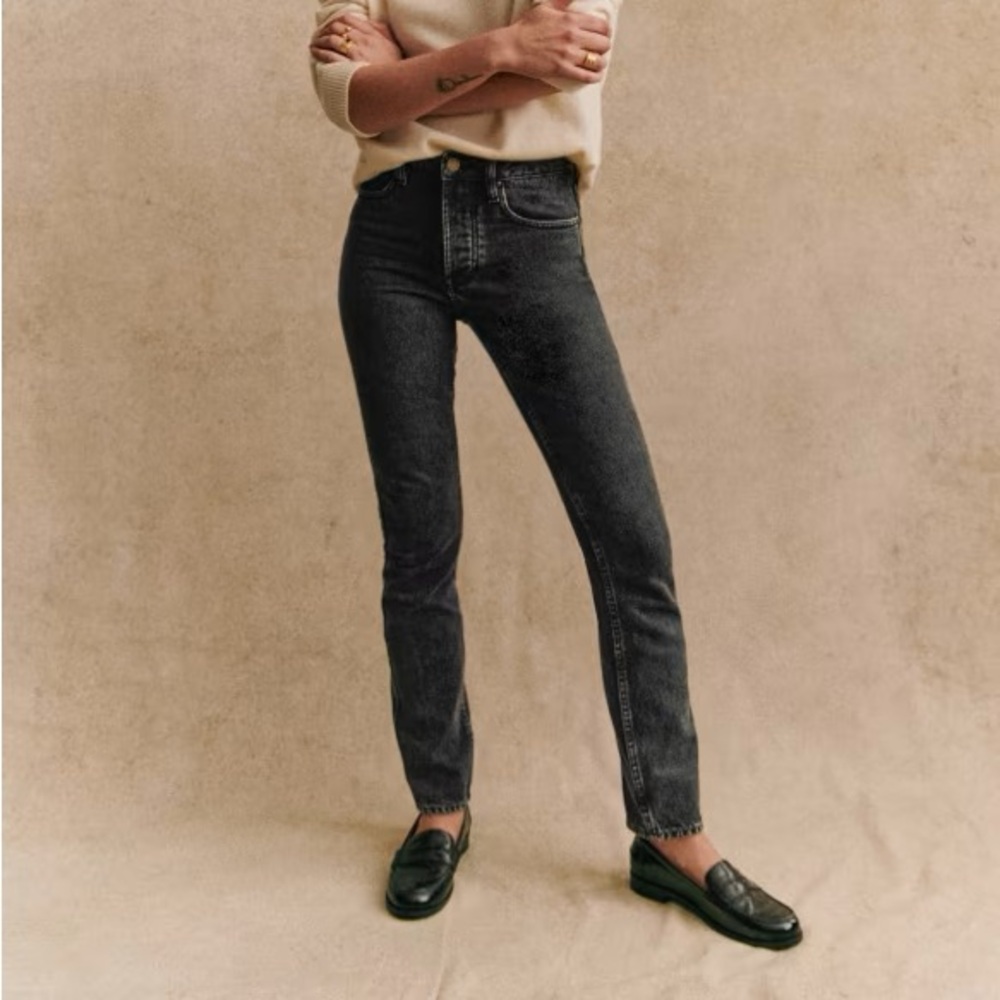 Sezane Brut Sexy, Grey, Size 29